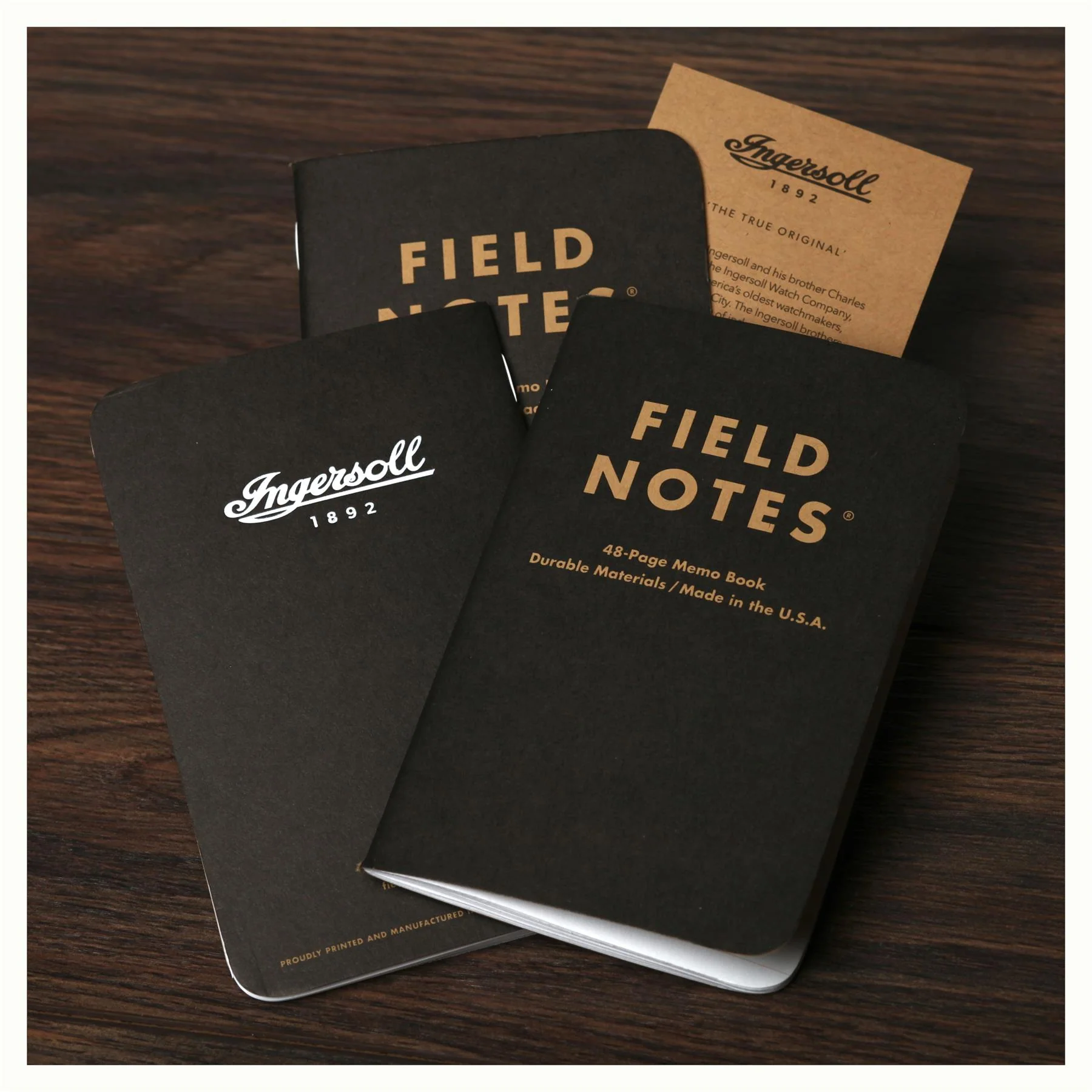 FIELD NOTES X INGERSOLL NOTEBOOK INASS05 - Image 5