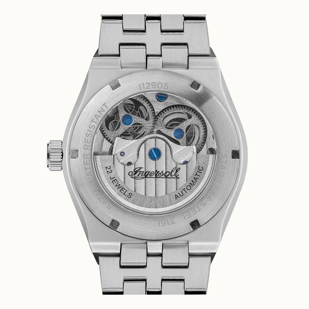 THE BROADWAY DUAL TIME AUTOMATIC WATCH I12905 - Image 5